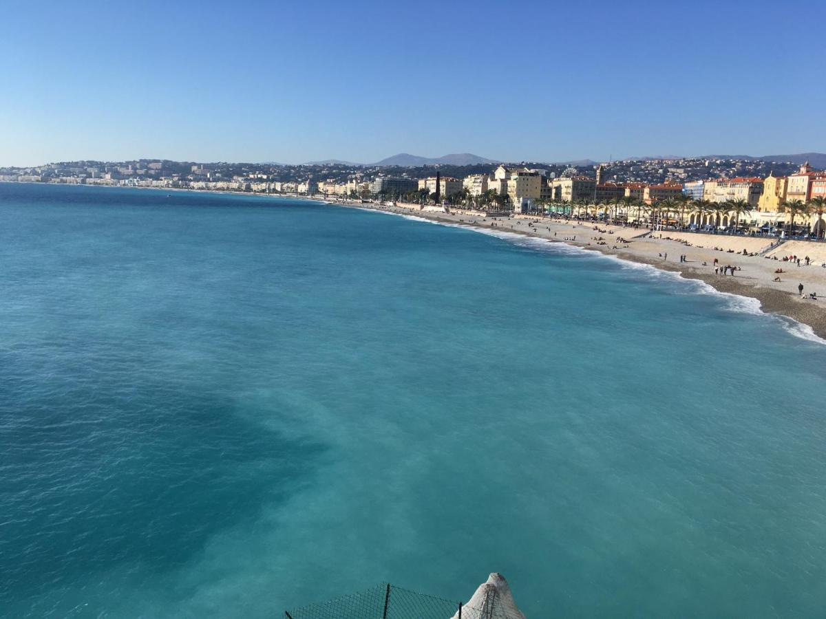 Very Central Apartment With Terrace Nizza Esterno foto