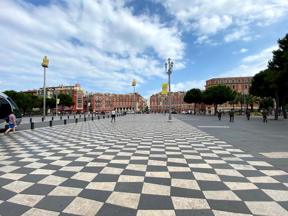 Very Central Apartment With Terrace Nizza Esterno foto